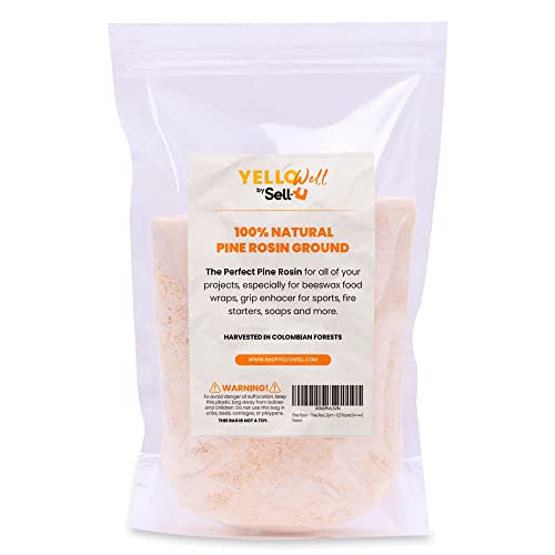 Pine Rosin 1 Lb - 100% Natural Tree Resin