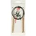 Produktbild Prym 221512 Rundstricknadeln Bambus, 80 cm, 8,00 mm Rundstricknadel, Natur, 8 mm