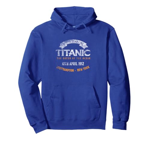 Titanic 1912 Queen Atlantikschiff — Geschichtsreise Pullover Hoodie