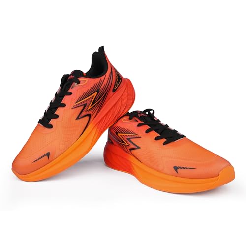Image of YOHO RushHour Dynamiq Sports Shoes for Men |Cushioned Insole, Stylish, Casual & Sneakers for Gents | Lightweight, Anti-Skid Shoe for Gym, Walking, Running & Everyday Use-1835