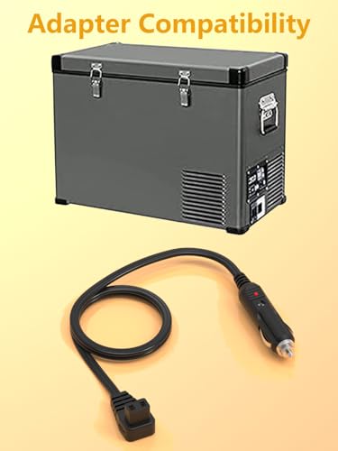 Image of 16.4FT Portable Car Refrigerator DC Power Cord 12V /24V Compatible with ICECO, BougeRV, Bodega, Alpicool ARB, AstroAI, Aspenora, Euhomy, Setpower, JoyTutus, Fridge Freezer Cooler Car Charger