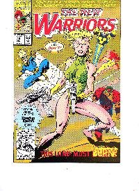 Comic New Warriors the #30 Marvel Book
