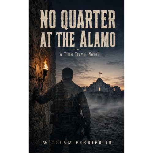 No Quarter At The Alamo Audiolibro Por William Ferrier Jr. arte de portada