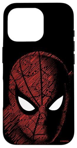 Image of Marvel Spider-Man: Far From Home Tech Mask Case for iPhone 16 Pro