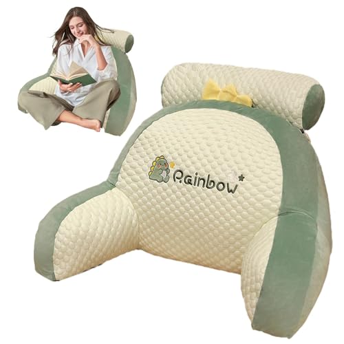 Genérico Almohada De Lectura   Almohada De Espalda para Sofá | Almohadilla Lectura Cama | Grande Cojín Lección | Cojin Respaldo | Cojín Apoyo para La Espalda para Leer O Jugar En La Cama Sofá Suelo