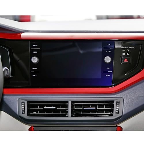 Protection de prestige en verre trempé 9H pour console GPS VW Polo 6
