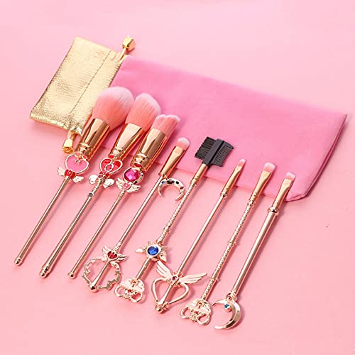 Amazon.co.jp: GOSHOPPING かわいいメイクブラシ 人気化粧筆