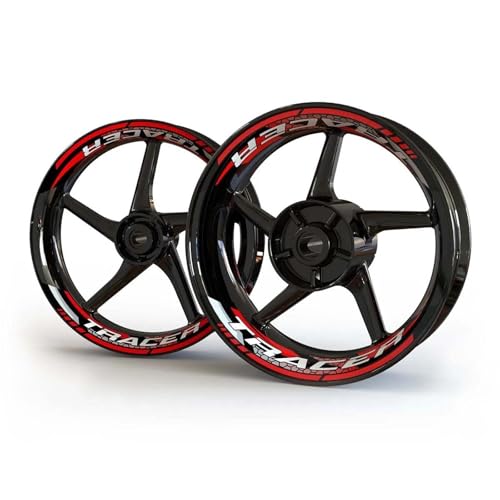 Autocollant de roue moto Yamaha Tracer 9 GT 900 700 liseret jante Color3