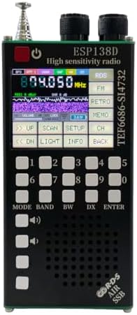 Generic TEF6686 SI4732 Dual Chip Full Band Receiver Radio Ultra H...
