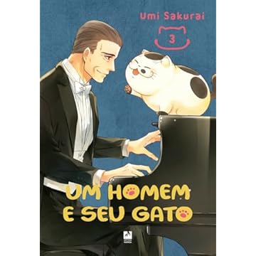 Capa do livro Um homem e seu gato Vol. 03