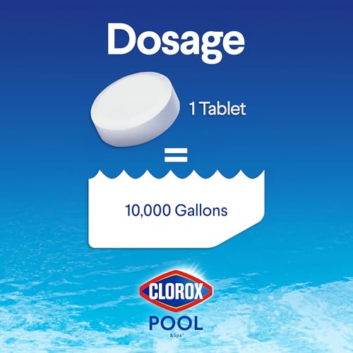 CLOROX Pool&Spa Active99 3” Chlorinating Tablet, Kills Bacteria & Stops Algae, 35LB - image 4