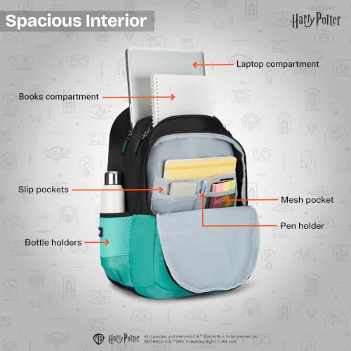 Image of Nasher Miles x Harry Potter Backpack | Polyester Laptop Backpack 35L | Ideal for School, College, Office & Travel | Men, Women, Boys, Girls
