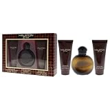 Halston Z-14 firmy Halston dla mężczyzn - 2 szt. Zestaw prezentów 4,2 uncji EDC Spray, 3,4 uncji po goleniu Balm, pranie włosów i ciała, 3,4 uncji