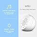 Housbay Glows White Noise Sound Machine, 31 Soothing Sounds, Colored NightLight for Kids & Baby, Small Travel Sleep Machine & Noise Canceling for Sleeping, Relaxation