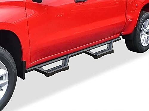Estribos para Chevy Silverado y GMC Sierra 2019-2026 acero inoxidable miniatura 4