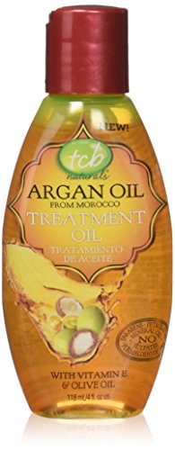 TCB Naturals Argan Oil Treatment Oil, 4 Ounce