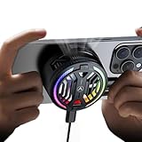 スマホ 冷却ファン ペルチェ素子 3秒急速冷却 吊り枠ファン構造搭載 L字型導冷板搭載 MagSafe磁気式＆クリップ式 スマホクーラー 3段階温度調整 3種類発光モード USB充電式 iOS/Android対応 原神/鳴潮/勝利の女神/荒野行動など対応