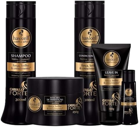 Kit Completo Linha Cavalo Forte Haskell 5 Produtos