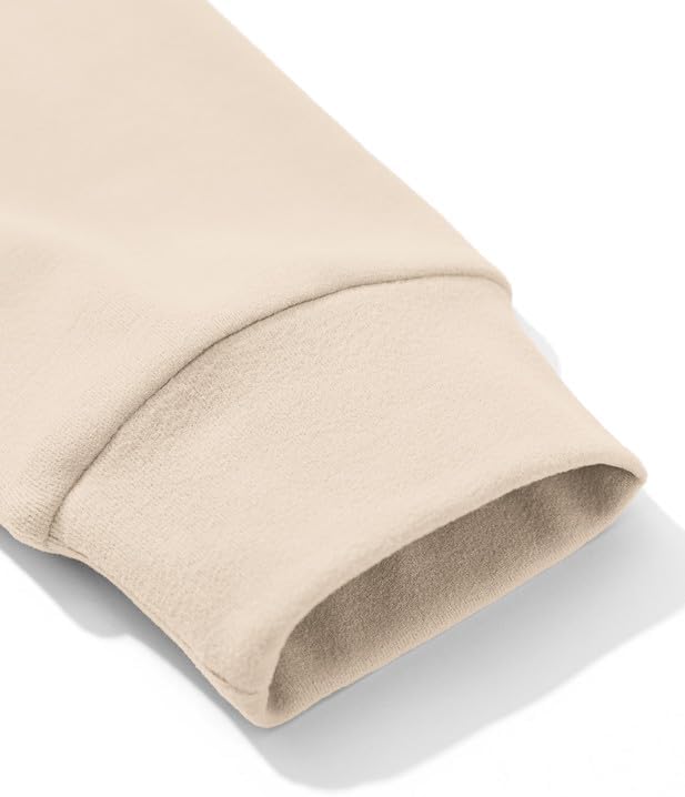 Men's Crewneck Sweatshirts Cotton Casual Hoodless Pullover Long Sleeve with Kangaroo Pockets X Decoration - Image 6