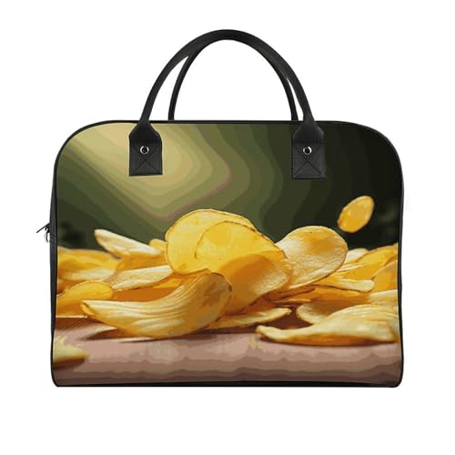 Bolso tote de nylon con cremallera y correa ajustable miniatura 3