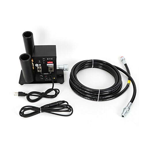CO2 Cannon 16-26 ft Fog Double Pipe CO2 Blaster Jet 30W for Halloween Stage Party Live Concert Festival Effect/Controller 2 Channels Fogger CO2 Jet Machine For Disco Club Dry Ice Fog DMX512 - Thumbnail 3