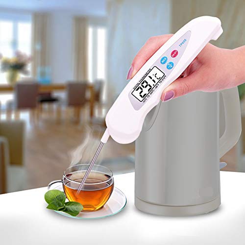 Image of MCP Folding Kitchen Thermometer Quick Read Food Meat Barbecue Bbq Cake Temperature