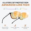 Prospek SOLARIS Sleep Glasses - 99.9% Orange Lens Maximum Blue Light Blocking - Wear 2 Hours Before Bed - Fall Asleep Faster Computer Gaming Eyewear - Night Shift Insomnia Relief Men Women #1