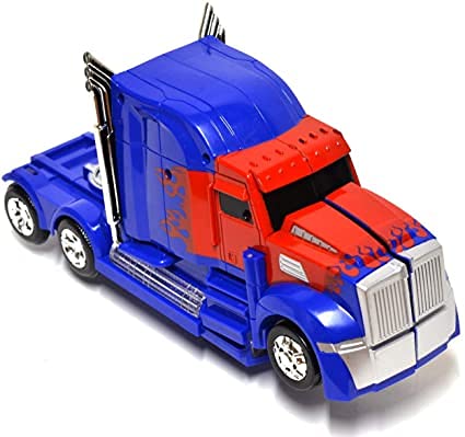 Caminhão Vira Robô Transformers Optimus Prime