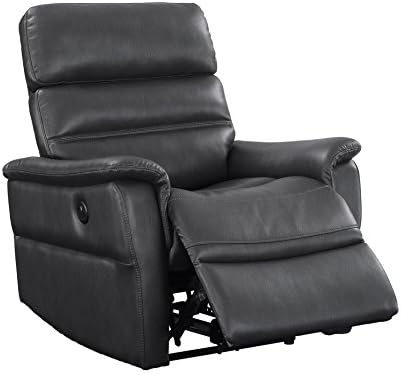 Callan Power Recliner in Chester Charcoal