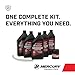 Mercury 8M0107510 10W-30 4-Stroke Outboard Oil Change Kit for Mercury 2.1L 75/90/115hp EFI Outboards - 8M0107510