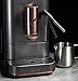 Café Affetto Automatic Espresso Machine + Milk Frother | Built-In & Adjustable Espresso Bean Grinder | One-Touch Brew in 90 Seconds | Matte Black, 1.2 Liter, (C7CEBBS3RD3)