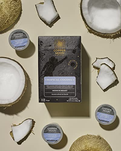 Copper Moon Single Serve Coffee Pods For Keurig K Cup Brewers (Tropical Coconut - Medium Roast, 12 Count) #TOP1