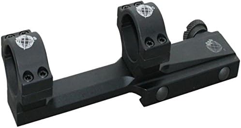 1in Cantileverd Ring Set, Low, Black, 01-001-10L