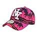 Casquette NY Rose et Noire Palmiers Fashion Baseball Tropyk - Mixte