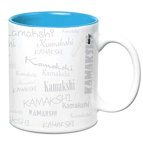 Image of Hot Muggs Me Graffiti Mug - Kamakshi Personalised Name Ceramic, 315ml, 1 Unit