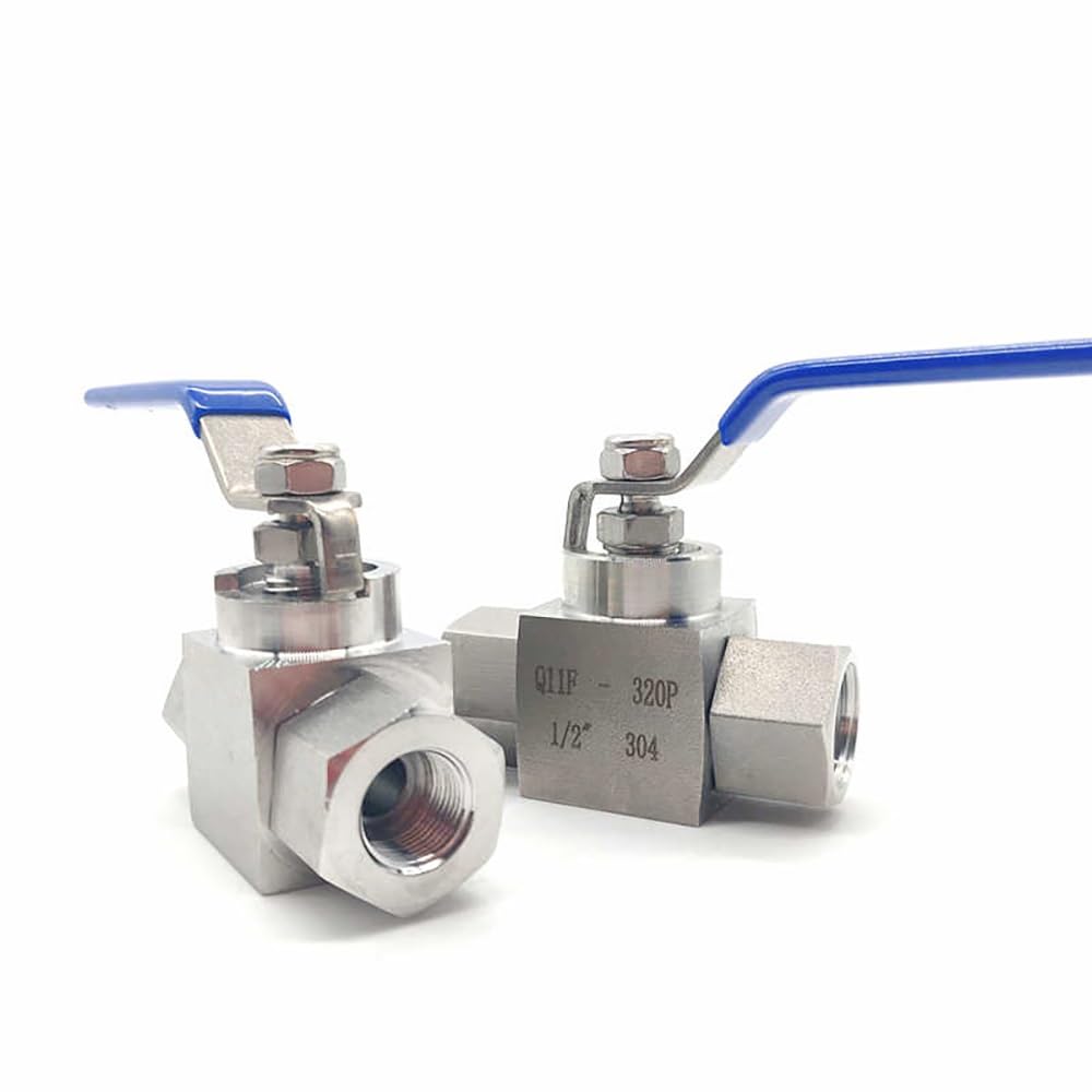 Vanne à bille hydraulique 3/4 en acier inoxydable 304 pour haute pression