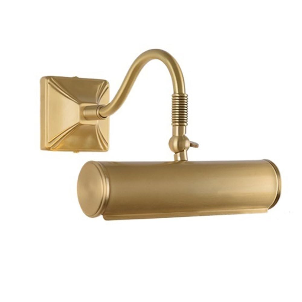 Wqqyu6hkf Gold Wall Lights Metal Retro Minimalist Vanity Light Adjustable Angle Hallway Oil Painting Art Decoration Lighting Wall Lamps(Gold)