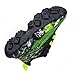 DRDASHA Kids Sneakers for Boys Girls Sports Tennis Breathable Walking Lightweight Running Kid Shoes Black-Green