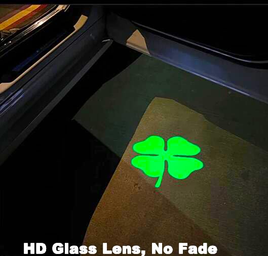 Luci Portiera Auto LED Con Logo - Proiezione Ombra 3D Per Alfa Romeo, Plug &amp; Play, Senza Cablaggi