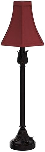 Miniatura 4 de Catalina Lighting 19358-003 Brenda Buffet Table Lamps, Desk Lamp for Office, Dorm, or Bedroom, Reading Light Nightstand Lamp, LED Bulb NOT Included,