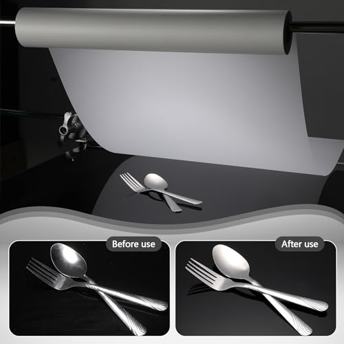 Image of Nezyo Light Diffuser Sheet 15.75 x 590.6 Inch / 0.4 x 15 m Diffusion Film Sheet Lighting Gel Diffuser Roll White Diffusion Paper Roll for LED Flash Strobe Light Photography Video
