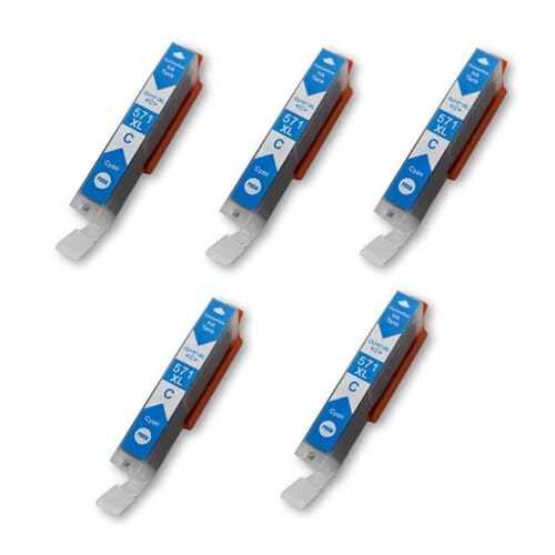 Cartuchos de Tinta PGI570 CLI571, compatibles con Canon, compatibles con Pixma MG5750 TS5050 MG5751 MG5753 MG6850 MG6851 MG6852 TS5051 TS5053 TS5055 TS6050 TS6051(5C)