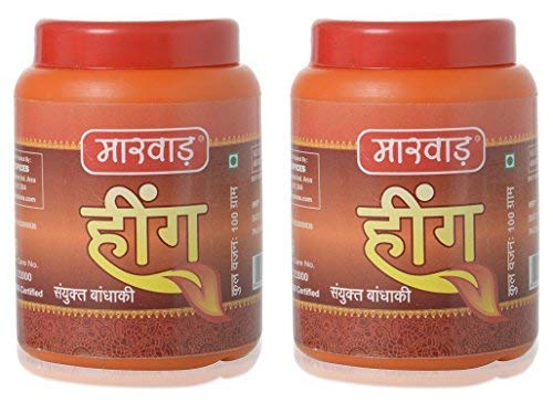 Marwar Strong Hing (Asafoetida), 100g (Combo Pack of Two) (B01MRFHPK3) Amazon Price History, Amazon Price Tracker