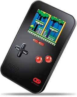 My Arcade Go Gamer Portable - Handheld Gaming System - 300 Retro Style Games - High Resolution - Battery Powered - Full Color Display - Volume Buttons - Headphone Jack - Electronic Games