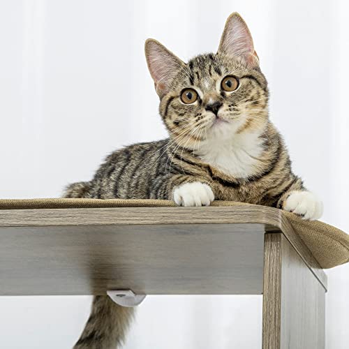 Árbol para gato moderno de esquina 165 cm PawHut miniatura 6