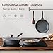 SENSARTE Nonstick Frying Pan Skillet, Swiss Granite Coating Omelette Pan, Healthy Stone Cookware Chef's Pan, PFOA Free (8/9.5/10/11/12.5 Inch) (8 Inch)