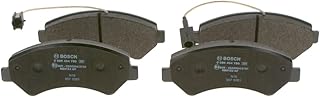 Bosch BP1973 - Car Brake Pads Front - Bosch Quality - for Quiet Braking with Low Dust - ECE-R90 Certified - Copper-Free - 1 Set of 4 Brake Pads - with Accessories
