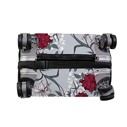 Housse de valise de voyage en polyester résistant poussière 46 à 81 cm