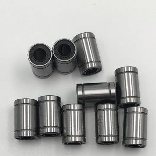 【Accessoires d'imprimante】 10 pièces LM8UU roulements à Billes 8mm Douille pour imprimantes 3D pièces Rail linéaire Longue Tige Arbre Partie 8mm * 15mm * 24mm Bush Taiwan importation