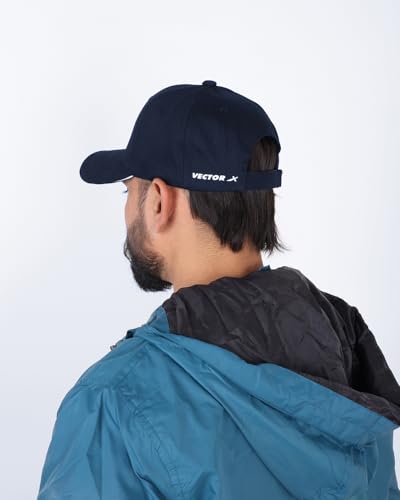 Image of Vector X Turbo Cap Head Caps for Men Unisex Mens Caps with Adjustable Strap in Summer for Men Caps Men for All Sports Cap for Girls caps Gym Caps for Men Women Cap Sports Caps for Men (Navy, 1)